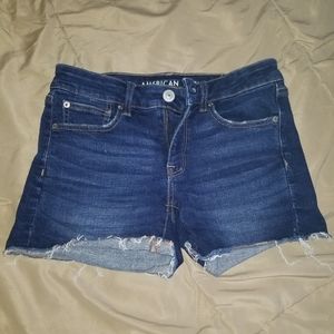 AE shortie shorts size 6